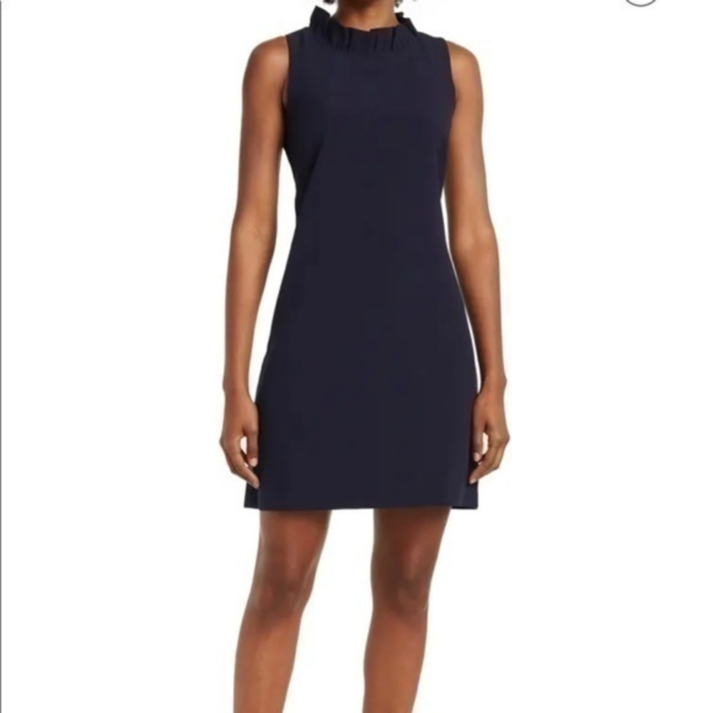 Signature Stretch Crepe Ruffle Dress
VINCE CAMUTO